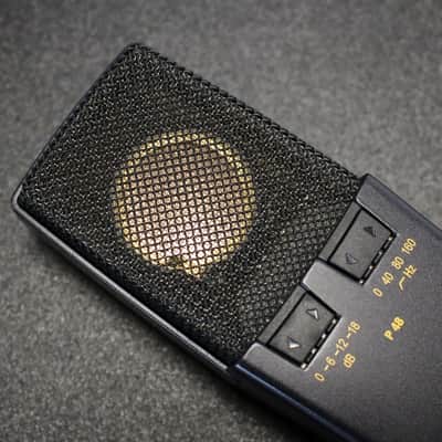 AKG C414 XLII Large Diaphragm Multipattern Condenser Microphone 2010s - Black image 10