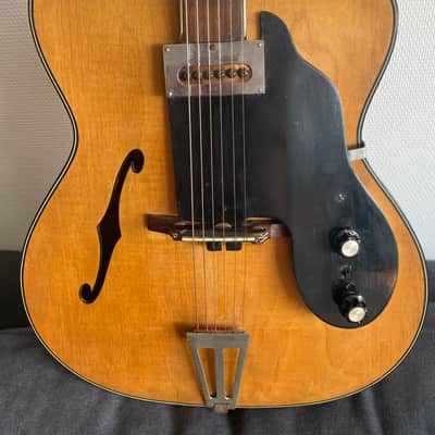 Hopf Hollow body Jazz + Hardcase 1959 imagen 4