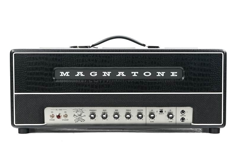Magnatone SL100 Slash 100 Watt Head Black Croc image 1