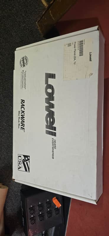 Lowell 8 - 20 Amp outlets Power Rack (Furman style etc) image 1