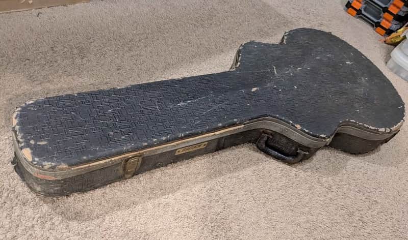 Gretsch Vintage Guitar Case "Chicago-Brooklyn" Plated for White Falcon Elecric Guitar image 1