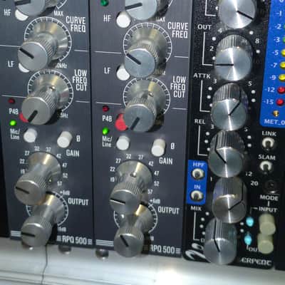 AEA RPQ500 Series 2 500 Series Mic Preamp Module with CurveShaper 2010s - Silver image 2