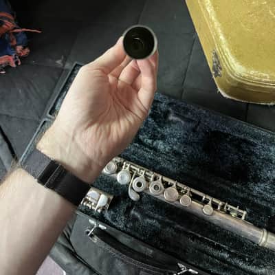 Used Yamaha 265s Intermediate Open Hole Flute AS IS image 9