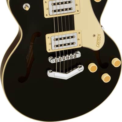 SPECIAL-ORDER! GRETSCH G2655T STREAMLINER CENTER BLOCK JR. V-STOPTAIL | BLACK image 2