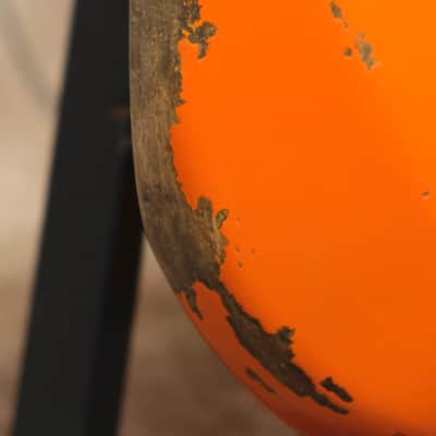 Luthier made Jazz Bass 2020 Aged Capri Orange image 8