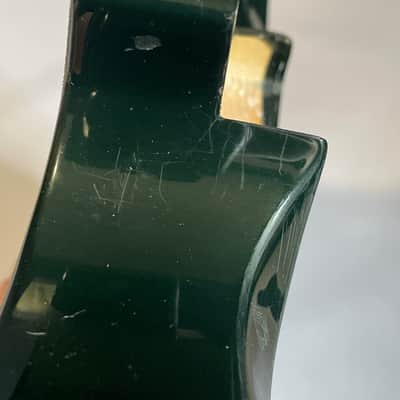 2000's Japan Jackson DKMGT Dinky Arched Top Forest Metallic Green Guitar Body Hard Tail image 20