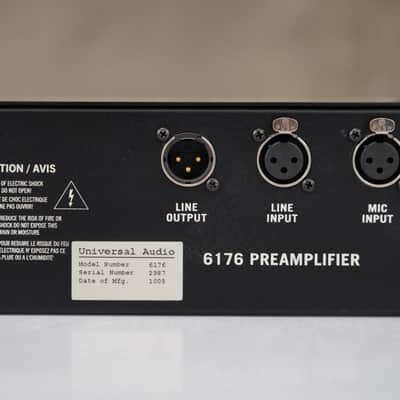 Universal Audio 6176 Analog Channel Strip #58842 image 10