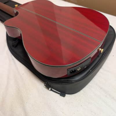 Ibanez GA35TCE Thinline Cutaway Nylon-String Classical Acoustic-Electric Guitar + Ibanez Gig Bag image 13