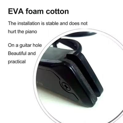 justpro MTP-11/12 Acoustic Guitar passive Pickup Set Magnet Soundhole Steel String Guitar Pick Up Tail Pin Audio Output Ballad Play Sing,price include the import duty to US buyer image 5