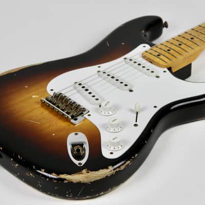 Fender Custom Shop Todd Krause Masterbuilt '54 Stratocaster Relic - Sunburst 2014 w/OHSC image 4