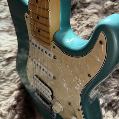 1997 Fender US Lone Star Stratocaster - Teal Green Metallic image 18