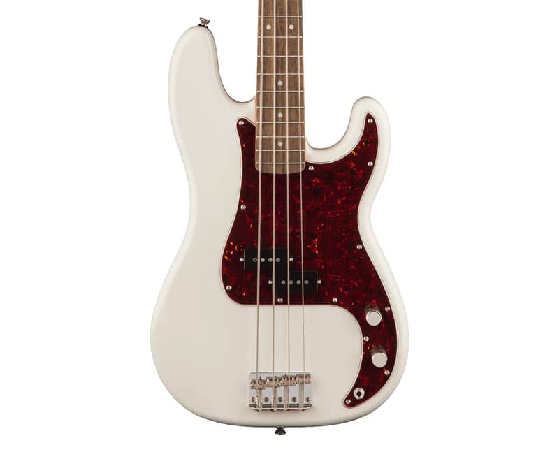 Used Squier Classic Vibe '60s Precision Bass - Olympic White w/ Laurel FB image 1