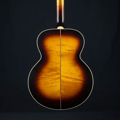 Gibson Custom 1957 SJ-200 Reissue Sunburst Flamed Maple and Torrefied Sitka Spruce VOS Super Jumbo (2024) image 3