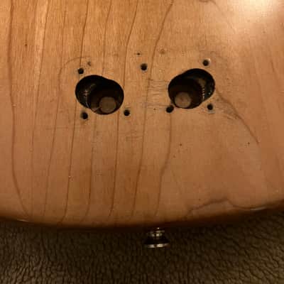Fender Musicmaster Bass Body 1977 - Natural image 2