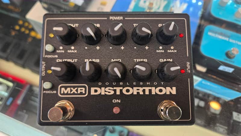 MXR Doubleshot Distortion 2010's - Black image 1