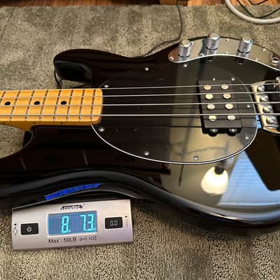 2023 Ernie Ball Music Man Retro 70’s Stingray Black -  8.5 pounds! image 15