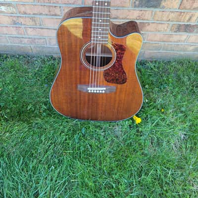 Guild D-120CE Cutaway Acoustic/Electric Flattop Guitar New/B-Stock Great Player & Sound Guild Gigbag Included image 2