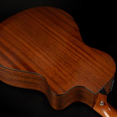 2012 Taylor 312ce-N LH - Natural | USA All Solid Crossover Classical Lefthand Guitar Nylon Cutaway Pickup | OHSC image 12