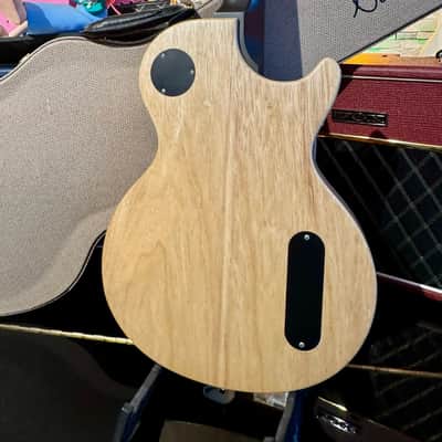 Nik Huber LEFT HANDED  KRAUSTER II “ Custom Shop” KORINA &  Super Flame Top  2016  Charcoal Black image 13