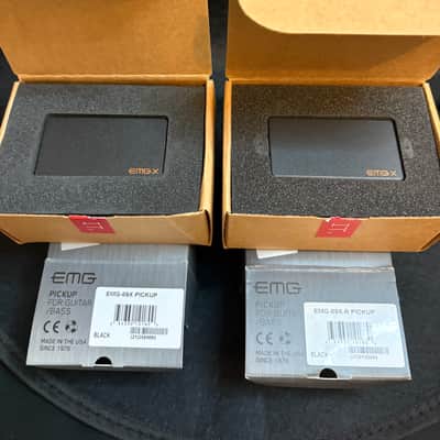 EMG 89X (Bridge) & 89X-R (Neck) Calibrated Combo Set 2010 & 2012 - Black image 1