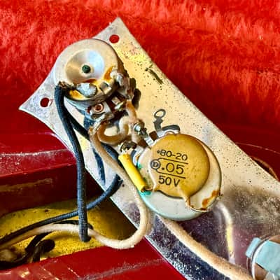 Fender MusicMaster II 1965 - Dakota Red pre CBS L serial original vintage USA image 10