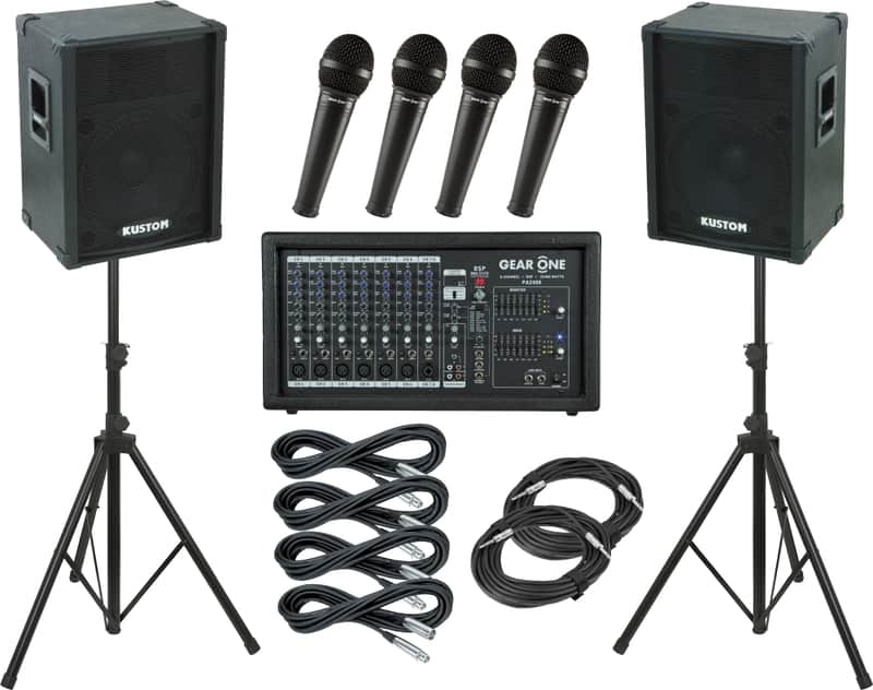 Gear One PA2400 / Kustom KPC15 PA Package image 1