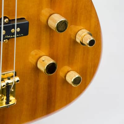 Used 2002 Fender Victor Bailey Jazz Bass, Rosewood Fingerboard, Natural Koa top, Hardcase image 9