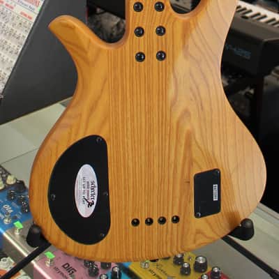 2025 Schecter Riot-4 Session 4-String Active Electric Bass Aged Natural Satin 9lbs 11oz image 6