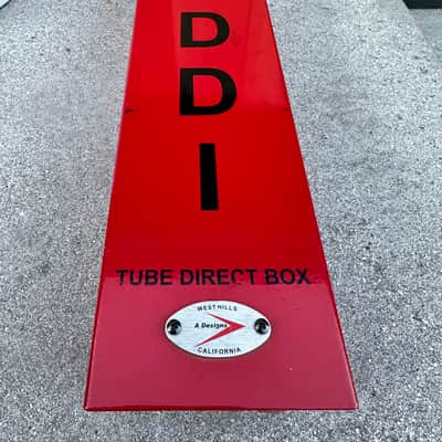 A-Designs Audio REDDI Tube Direct Box 2010s - Red image 6