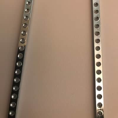 Pair Unbranded M3 Threaded Strips for Eurorack 84Hp or custom image 1
