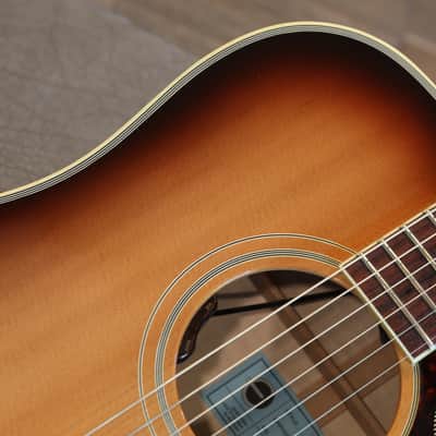2021 Epiphone FT-110 Frontier (Gibson Montana) Acoustic Guitar Sunburst + OHSC image 3