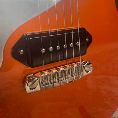 2016 Koll Junior Glide - Metallic Orange - Lefty - Arcane P-90 w/ Ilitch Hum-Canceling image 5