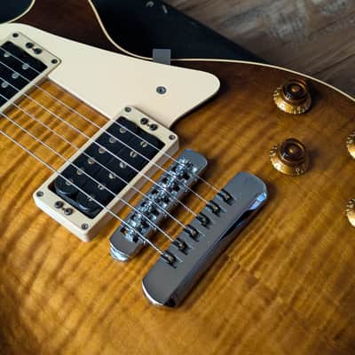 1989 Heritage H-140CM Electric Guitar Flamed Almond Burst Documented Country Showdown Giveaway! image 7