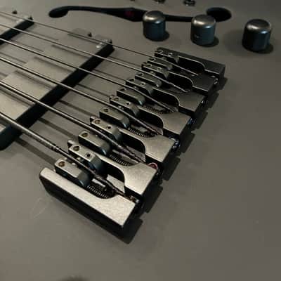 Ibanez TCB1006-ALM Stephen "Thundercat" Bruner Signature Bass 2024 Black Black Matte image 9