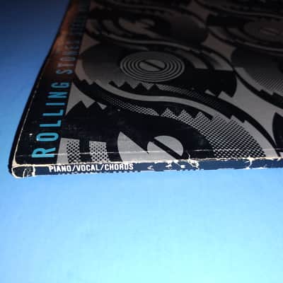 ROLLINGSTONES Steel Wheels Piano Vocal Chords 1989 image 3