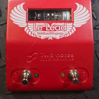 Two Notes Le Lead Dual Channel Tube Preamp Overdrive Boost Dual Distortion image 2