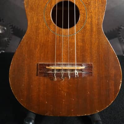 Vintage Luxor Baritone Ukulele – All Solid Mahogany - USA 1960s image 5