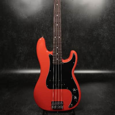 Fender Mexico Player II Precision Bass, Coral Red [MX24093788] (08/03) image 5