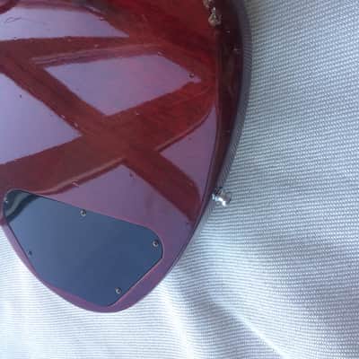 Greco EB-650 Bass 1987 Cherry Red image 9
