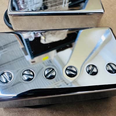 Schecter Sunset Strip Bridge & Pasadena Classic Neck Pickup Set Nickel image 5
