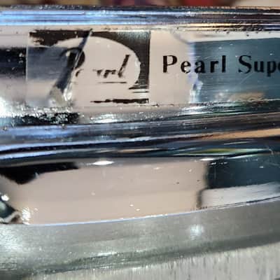 STUDIO SALE! Vintage Pearl Free Floating 14×6.5 Chrome Snare 1983 Japan image 6
