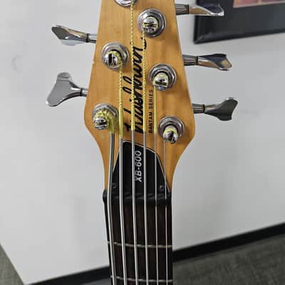 1994 Washburn XB-600R/NM Bass – Natural – EMG Preamp image 3