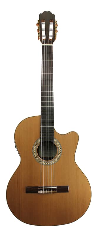 Kremona Sofia S63CW Hybrid Neck Cutaway Classical with Electronics Natural image 1