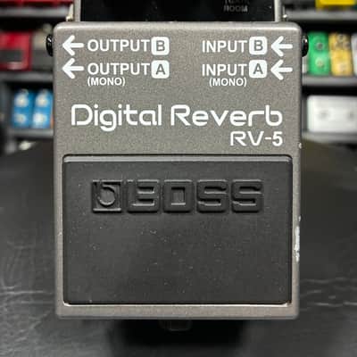 Boss RV-5 Digital Reverb (Dark Gray Label) 2002 - 2015 - Grey