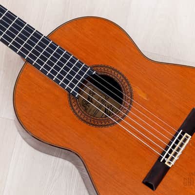Immagine 1983 José Ramirez 1a Classical Nylon String Acoustic Guitar Cedar + Rosewood w/ Case - 8