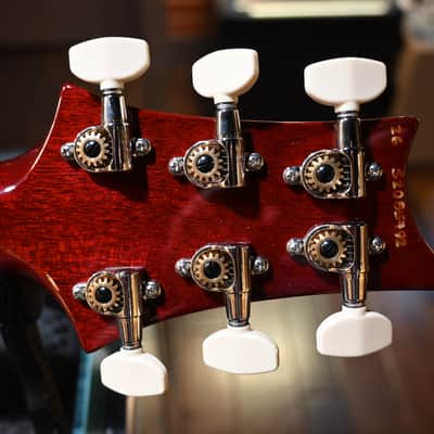 PRS Wood Library S2 McCarty 594 Thinline - Dark Cherry Sunburst #5492 image 12
