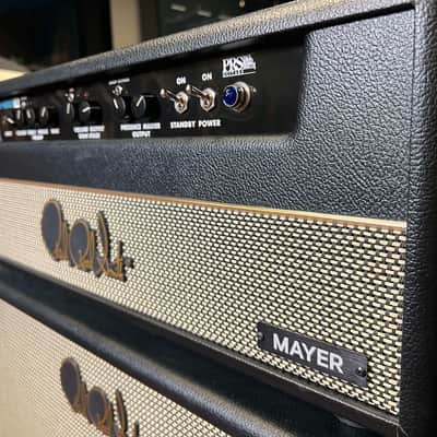 PRS J-MOD 100 John Mayer Signature 100-Watt Guitar Halfstack 2017 Stealth Black / Salt & Pepper image 2
