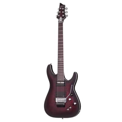 Schecter C-1 Platinum FR S Crimson Red Burst Satin CRBS Electric Guitar B-Stock Sustainiac C1 C-I CI image 1