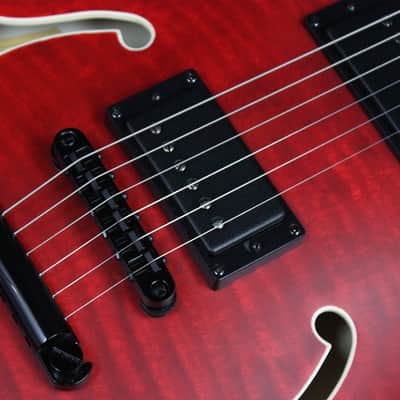 2015 Eastman T486-ED w/ HSC, Rare El Diablo Model! Red Satin Finish T486 NEW! #30428 image 6
