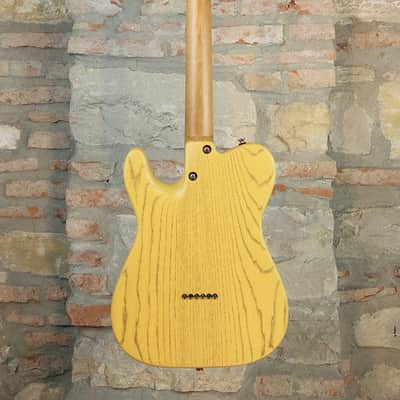TOM ANDERSON T-Icon SS - Swamp Ash Body & Caramel Maple Neck - Satin Organic Grain Butterscotch image 17